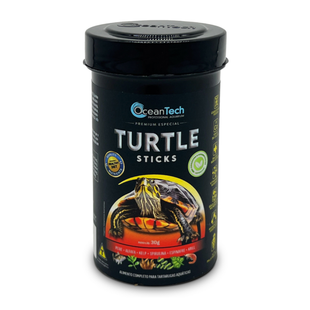 Ração Ocean Tech Turtle Sticks 30g Ração Ocean Tech Turtle Sticks 30g