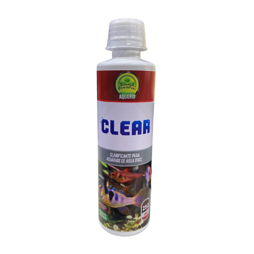 Clear 250ml - Clarificante Para Aquários - Powerfert Clear 250ml - Clarificante Para Aquários - Powerfert