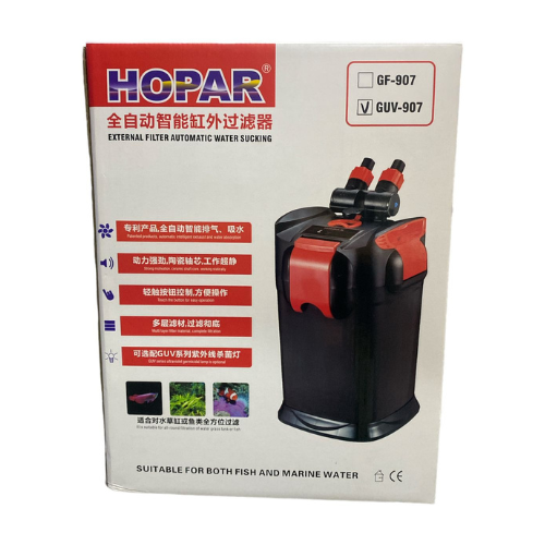 Canister Hopar GUV-907 - UV 7w - 1200L/H - 127V Canister Hopar GUV-907 - UV 7w - 1200L/H - 127V