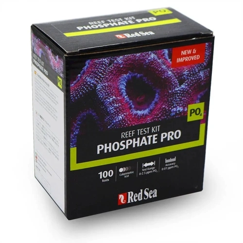 Red Sea Test Kit Phosphate Pro (PO4) - 100 testes Red Sea Test Kit Phosphate Pro (PO4) - 100 testes