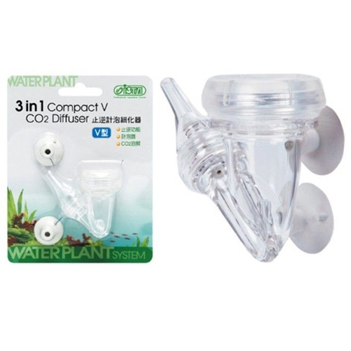 Difusor de Co2 Ista - Conta Bolhas - Valvula Anti Retorno M (3 in 1) I-551 Difusor de Co2 Ista - Conta Bolhas - Valvula Anti Retorno M (3 in 1) I-551