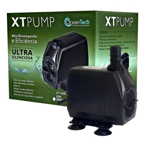Bomba Submersa Ocean Tech XT4000 - 4000 L/H - 127V Bomba Submersa Ocean Tech XT4000 - 4000 L/H - 127V