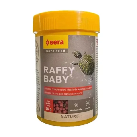Ração Sera Raffy Baby Gran Nature 30g