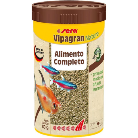 Ração Sera Vipagran Nature 80g