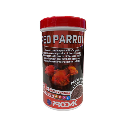 Ração Prodac Red Parrot Granules 110g Ração Prodac Red Parrot Granules 110g