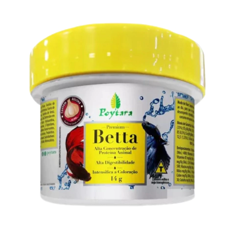 Ração Poytara Betta 14g