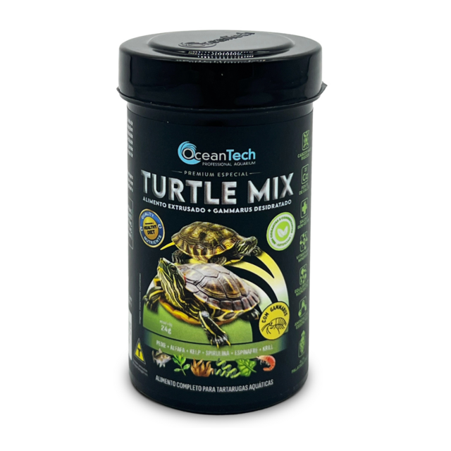 Ração Ocean Tech Turtle Mix 24g Ração Ocean Tech Turtle Mix 24g