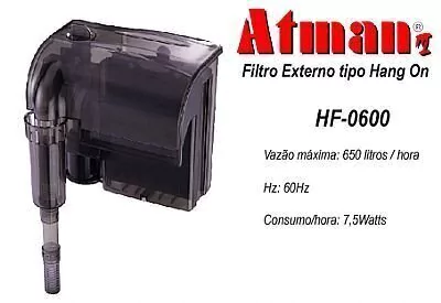 Filtro Externo Atman HF-0600 - 110 V.