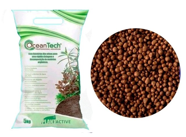 Substrato Fértil Plant Active Marrom - 5K - Ocean Tech Substrato Fértil Plant Active Marrom - 5K - Ocean Tech
