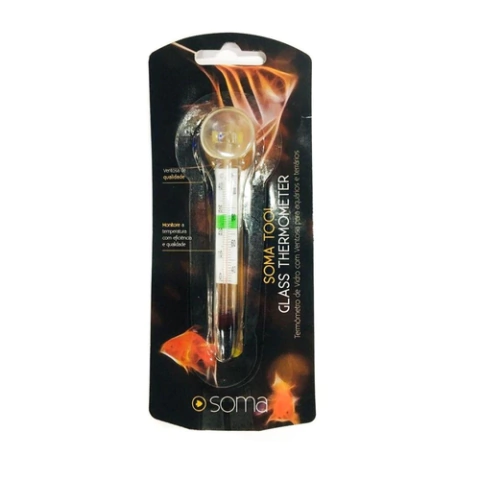 Termometro de Vidro Soma com Ventosa MD RX - C006