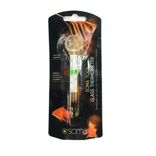 Termometro de Vidro Soma com Ventosa MD RX - C006 Termometro de Vidro Soma com Ventosa MD RX - C006