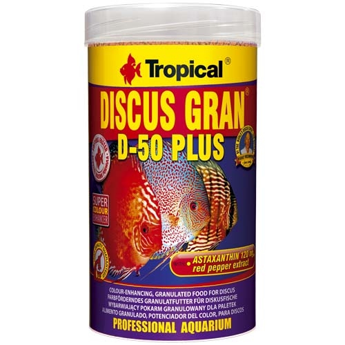 Ração Tropical Discus Gran D-50 Plus 110g Ração Tropical Discus Gran D-50 Plus 110g