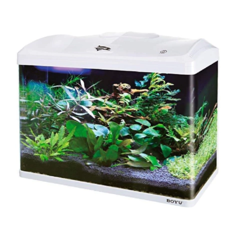 Aquário Boyu EC - 600 - 66 Litros - 220v - Branco