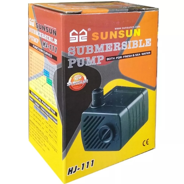 Bomba Submersa Sun Sun HJ-111- 200 L/H. 110 V. Bomba Submersa Sun Sun HJ-111- 200 L/H. 110 V.