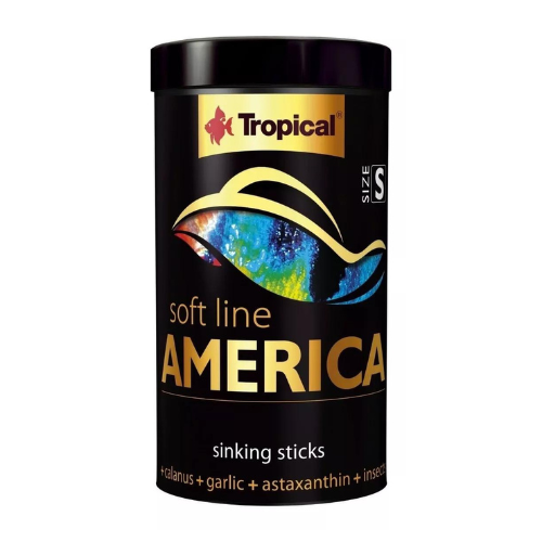 Ração Tropical Soft Line America Size S 56g Ração Tropical Soft Line America Size S 56g