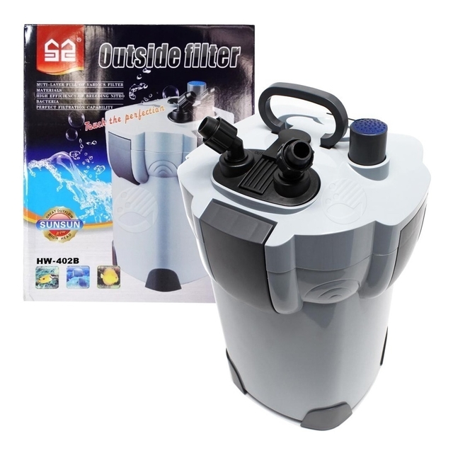 Filtro Canister Sunsun Hw-402b Uv 9w 1000 L/H - 110v Filtro Canister Sunsun Hw-402b Uv 9w 1000 L/H - 110v