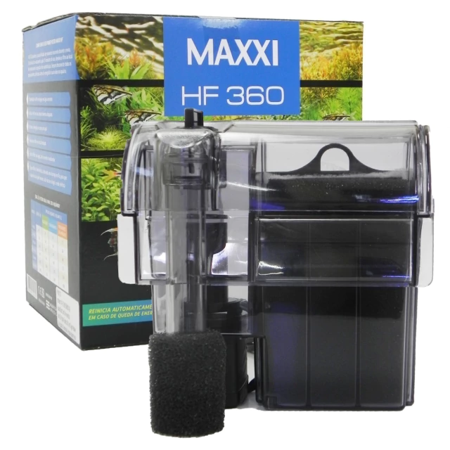 Filtro Externo Maxxi Power HF-360 - 360L/H - 110v Filtro Externo Maxxi Power HF-360 - 360L/H - 110v