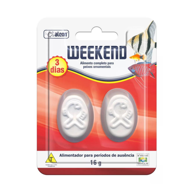 Ração Alcon WEEKEND 16g - 3 dias Ração Alcon WEEKEND 16g - 3 dias