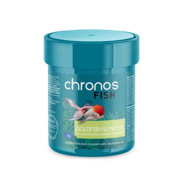 Ração Chronos Fish Goldfish Supreme 30g Ração Chronos Fish Goldfish Supreme 30g