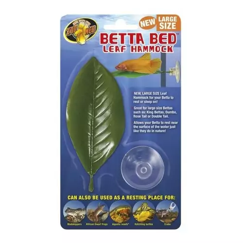 Folha Para Descanso para Bettas Zoomed Folha Para Descanso para Bettas Zoomed