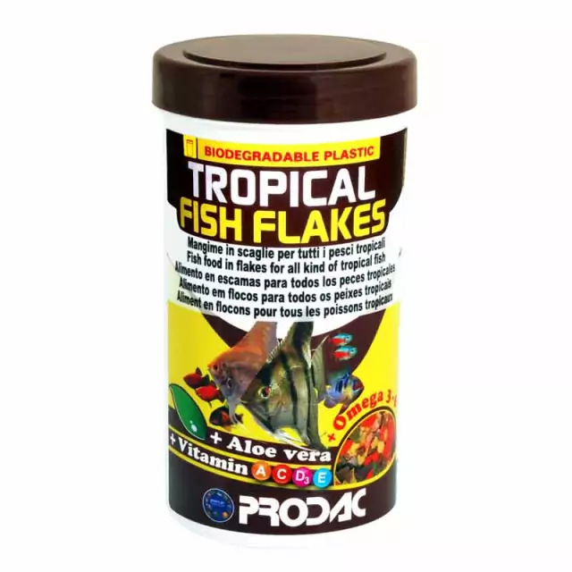 Ração Prodac Tropical Fish Flakes 200g Ração Prodac Tropical Fish Flakes 200g