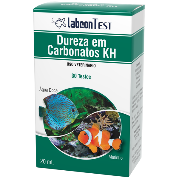 Labcon Test Dureza KH - Água Doce Labcon Test Dureza KH - Água Doce