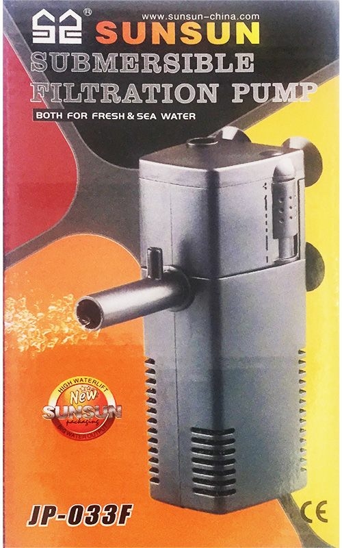 Sun Sun Filtro Interno JP-033F - 110 V - 600 L/H Sun Sun Filtro Interno JP-033F - 110 V - 600 L/H
