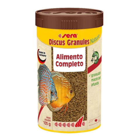Ração Sera Discus Granules Nature 105g