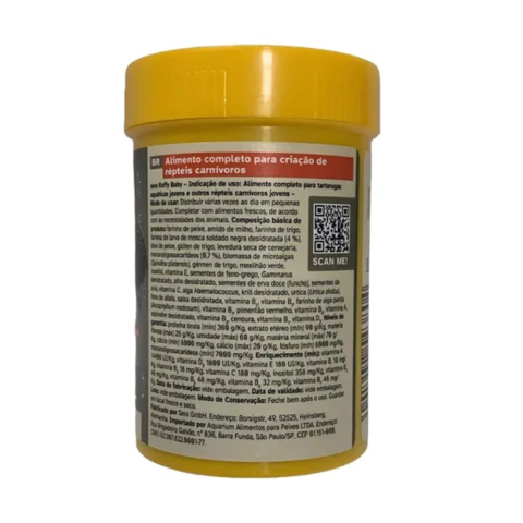 Ração Sera Raffy Baby Gran Nature 30g