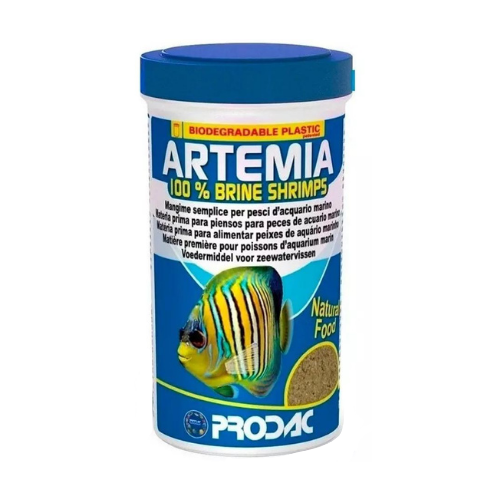 Ração Prodac Artemia - 100% Brine Shrimps - 20g Ração Prodac Artemia - 100% Brine Shrimps - 20g