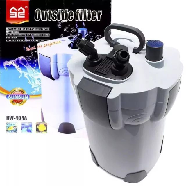 Filtro Canister Sunsun Hw-404A - 2000 L/H - 110v Filtro Canister Sunsun Hw-404A - 2000 L/H - 110v