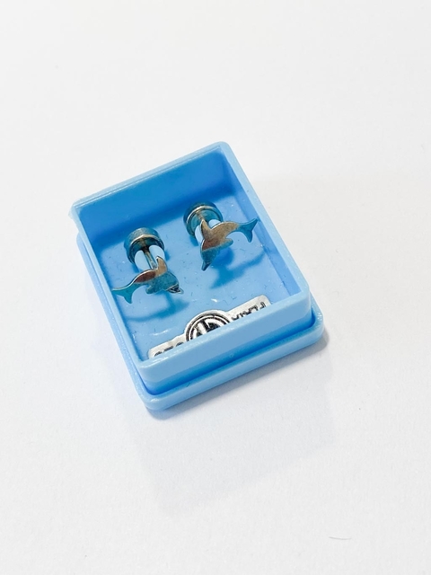 AROS ABRIDORES CH PLATA 925 DELFIN