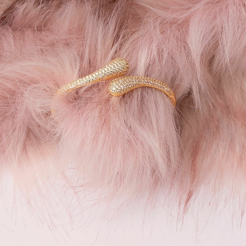 Bracelete em zirconias