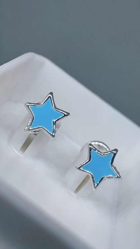 ABRIDORES ESTRE ESMALTADA CELESTE - comprar online