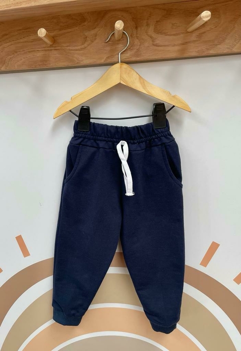 Pantalón Rustico bebe Liso Art 559 Azul Marino