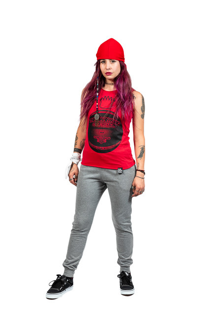 Musculosa Dama Clasica Unisex Estampada "Balon" OFF THE DARK KING