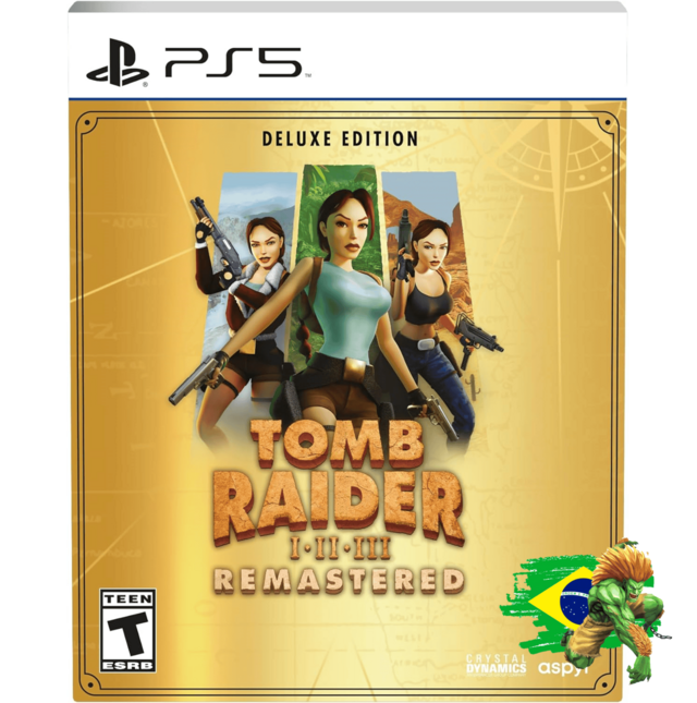 Tomb Raider I-III Remastered Deluxe Edition - PS5 - comprar online Tomb Raider I-III Remastered Deluxe Edition - PS5 - comprar online