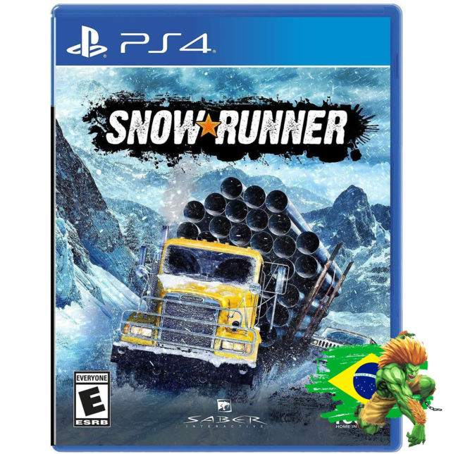 Jogo Snowrunner PS4 PlayStation 4 Delivery Games box cover art foto da capa comprar melhor preço Jogo Snowrunner PS4 PlayStation 4 Delivery Games box cover art foto da capa comprar melhor preço
