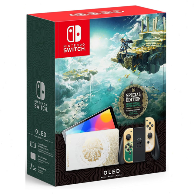 Nintendo Switch OLED - The Legend of Zelda: Tears of the Kingdom Edition Nintendo Switch OLED - The Legend of Zelda: Tears of the Kingdom Edition