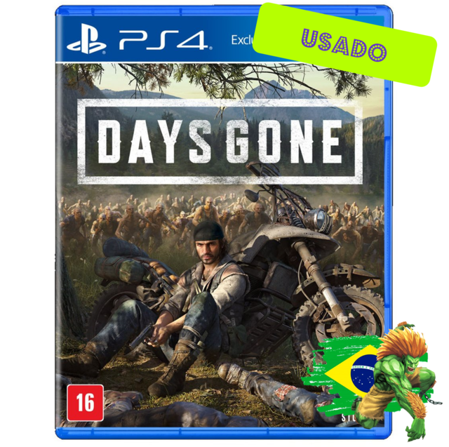 Jogo Days Gone PS4 PlayStation 4 Delivery Games box cover art foto da capa comprar melhor preço Jogo Days Gone PS4 PlayStation 4 Delivery Games box cover art foto da capa comprar melhor preço