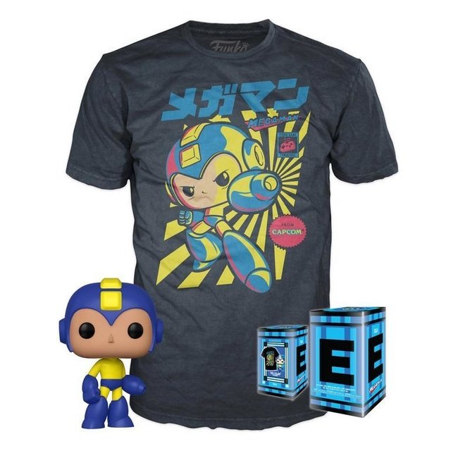 Funko Pop! And Tee - Mega Man (Camiseta + Funko Pop) Funko Pop! And Tee - Mega Man (Camiseta + Funko Pop)