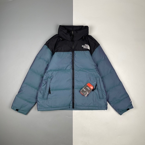 THE NORTH FACE PUFFER NUPTSE RETRO IRIDESCENT MULTI BLUE