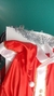 Traje de Papá Noel en internet