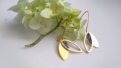 Aretes cascadas de hojarasca - teffity