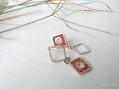 Aretes largos ata