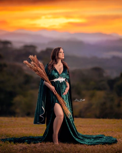 Vestido Veludo estilo boho - comprar online