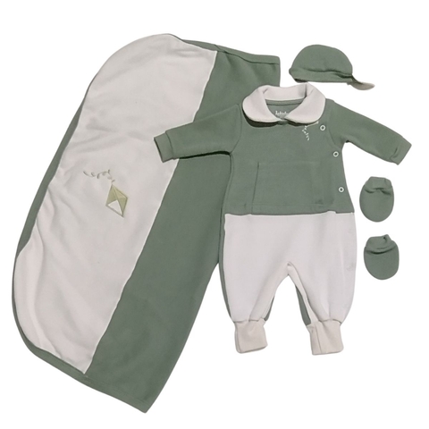 Saída de Maternidade em Linha Masculino