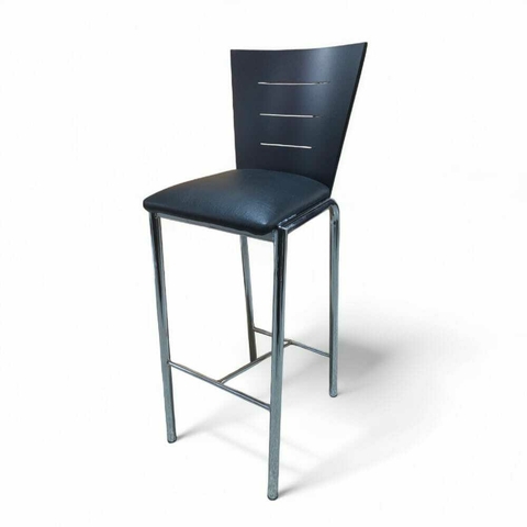 BANQUETA ALTA MODENA CROMADAS - comprar online