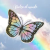 VINILO MARIPOSA MULTICOLOR - comprar online