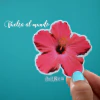 VINILO FLOR HAWAIANA - comprar online
